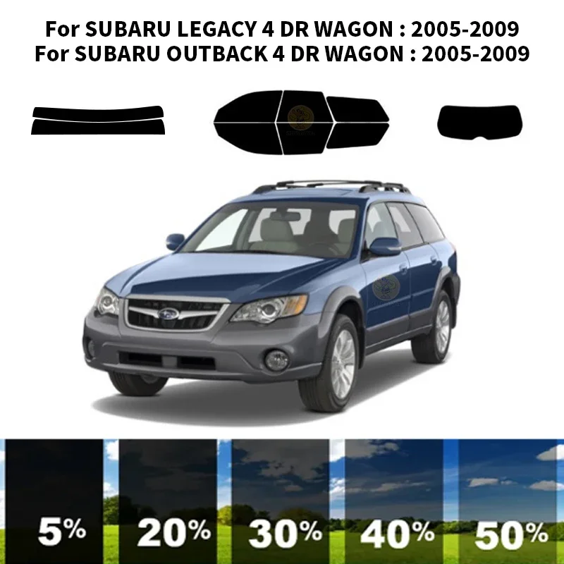 

Нанокерамическая Автомобильная УФ-пленка Precut для окна, автомобильная пленка для окна для SUBARU OUTBACK 4 DR WAGON 2005-2009