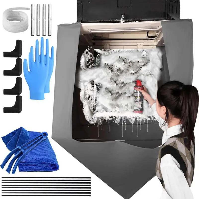 Air Conditioner Water Cover Waterproof AC Service Bag Air Conditioning Cleaning Kits AC Split Cover Bag For AC Clean Glove Cover
Air Conditioner Water Cover Waterproof AC Service Bag Air Conditioning Cleaning Kits AC Split Cover Bag For AC Clean Glove Cover