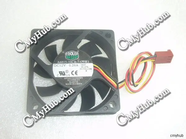 Для COOLER MASTER Φ 12 В 4015 A 4 см 40 мм 40x40x15 3-контактный охлаждающий вентилятор