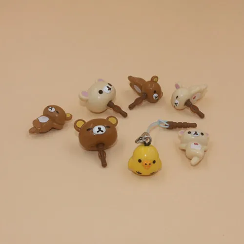 

Оригинальная упаковка, мягкая Ароматизированная игрушка kawaii Rilakkuma queeze для сотового телефона, подвеска, сжималки, хлеб, медведь