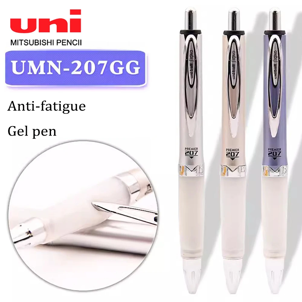 UNI 0.7mm Gel Pen UMN-207GG Quick-drying Comfortable Signature Pen Soft Grip Pen with Replaceable Refill Japanese Stationery
UNI 0.7mm Gel Pen UMN-207GG Quick-drying Comfortable Signature Pen Soft Grip Pen with Replaceable Refill Japanese Stationery
