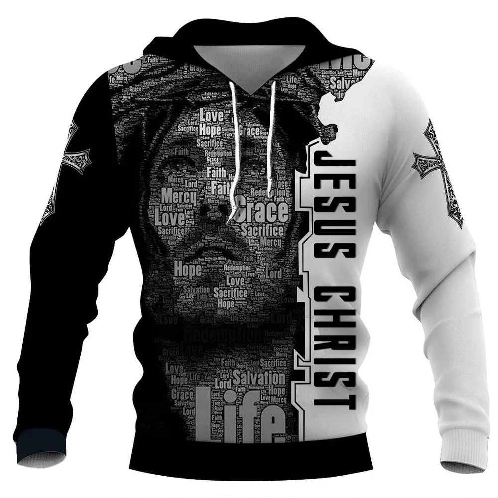 Christian Jesus Men's Hoodie 3D Print Harajuku Clothes Fashion Hooded Sweatshirt Oversized Casual Pullover Tops 2023 New Jackets
Christian Jesus Men's Hoodie 3D Print Harajuku Clothes Fashion Hooded Sweatshirt Oversized Casual Pullover Tops 2023 New Jackets