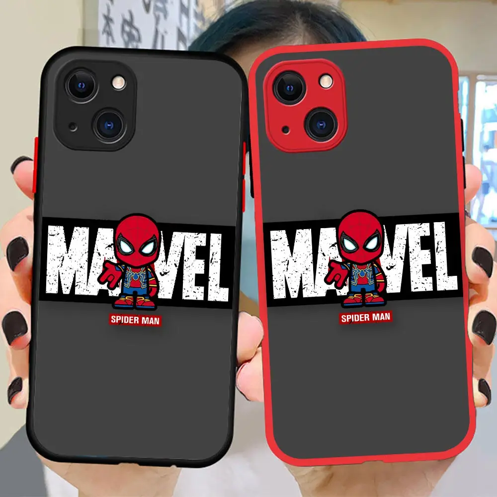 Matte Funda Coque Case For Apple iPhone 14 11 12 13 Pro XR XS X 6s 7 8 SE 2022 Plus Mini Max Case Capa Cartoon Marvel Hore Comic
Matte Funda Coque Case For Apple iPhone 14 11 12 13 Pro XR XS X 6s 7 8 SE 2022 Plus Mini Max Case Capa Cartoon Marvel Hore Comic
