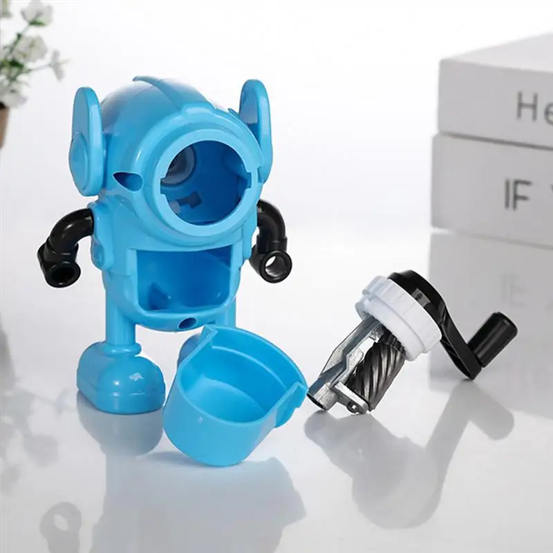 Pencil Sharpener Robot Colored Carpenter Party Mechanical Figures Tiny Sharpeners Crayon Handheldmini Cartoon Figurine Boys
Pencil Sharpener Robot Colored Carpenter Party Mechanical Figures Tiny Sharpeners Crayon Handheldmini Cartoon Figurine Boys