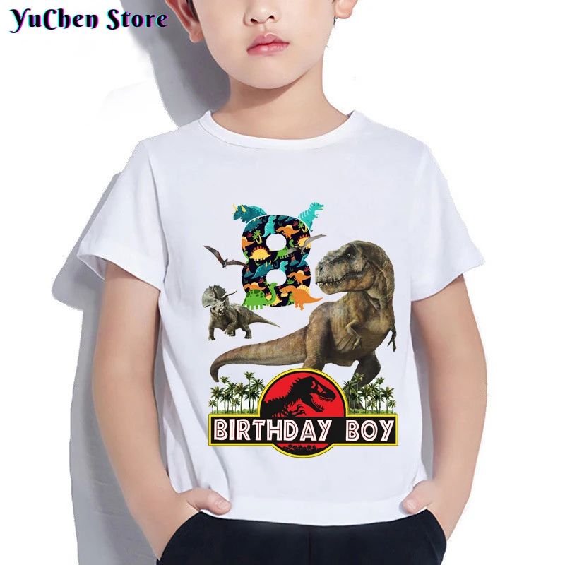 T-shirt Boys T-shirts Happy Birthday 1 3 5 7 Years Kids T-shirt Cartoon Dinosaur T-shirts Tops For Girls Shirts Children Clothes
T-shirt Boys T-shirts Happy Birthday 1 3 5 7 Years Kids T-shirt Cartoon Dinosaur T-shirts Tops For Girls Shirts Children Clothes
