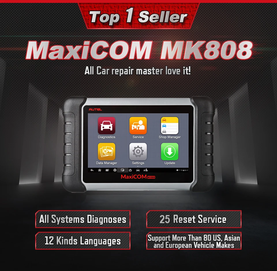 Автомобильный диагностический инструмент ForAutel MaxiCOM MK808 OBD2, Автомобильный сканер OBD 2, IMMO EPB SAS BMS TPMS DPF, PK MD802 MaxiCheck Pr
Автомобильный диагностический инструмент ForAutel MaxiCOM MK808 OBD2, Автомобильный сканер OBD 2, IMMO EPB SAS BMS TPMS DPF, PK MD802 MaxiCheck Pr