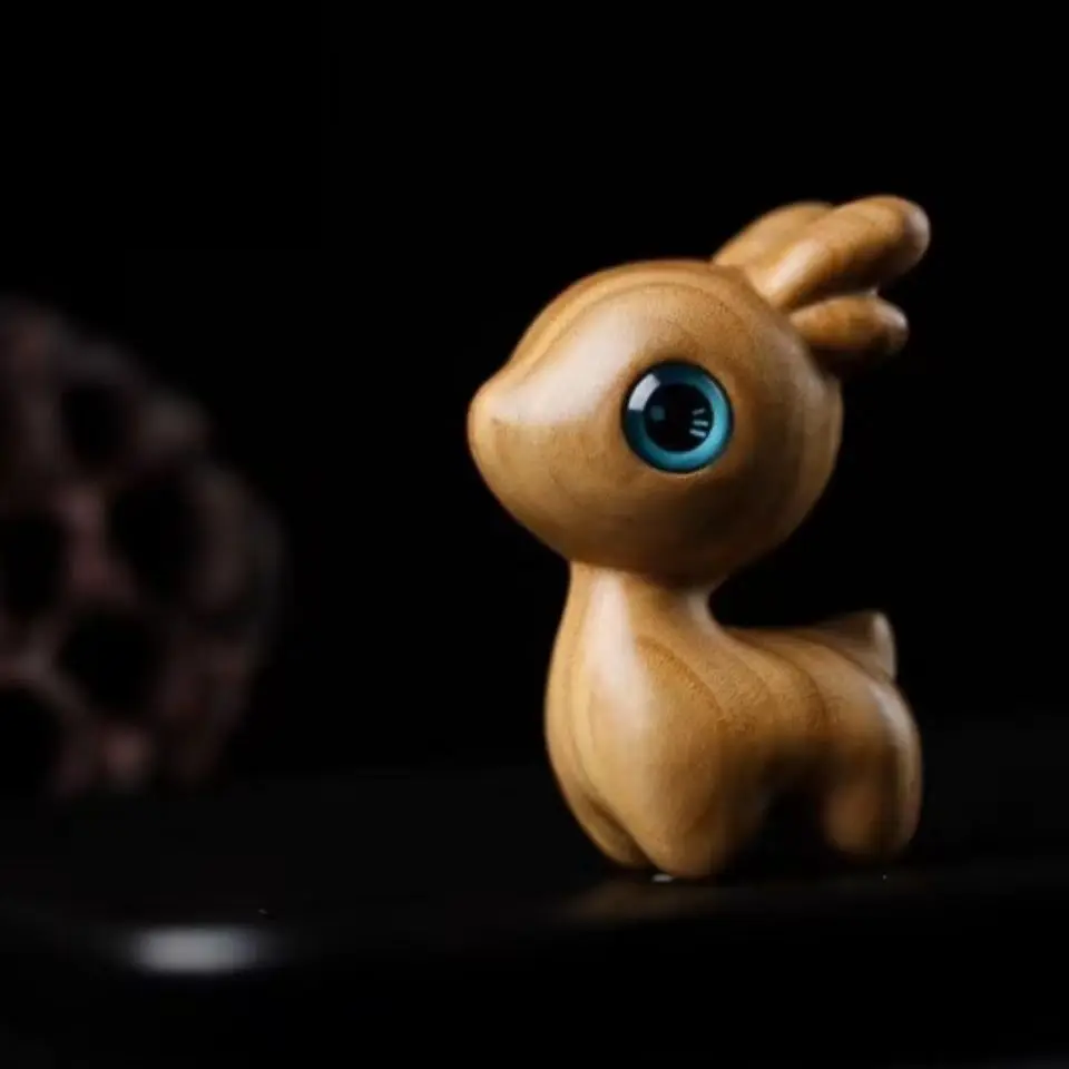 1Pcs Sandalwood Animal Wood Carving Cute Mini Fawn Ornament Crafts Small Gift Miniature Model Home Decoration Supplies
1Pcs Sandalwood Animal Wood Carving Cute Mini Fawn Ornament Crafts Small Gift Miniature Model Home Decoration Supplies
