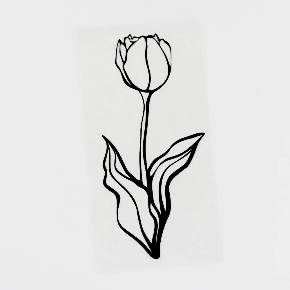 Black/Silver 7.7CM×16.8CM Beautiful Plant Flower Graphic Vinyl Car Sticker Decal 7.7CM×16.8CM
Black/Silver 7.7CM×16.8CM Beautiful Plant Flower Graphic Vinyl Car Sticker Decal 7.7CM×16.8CM