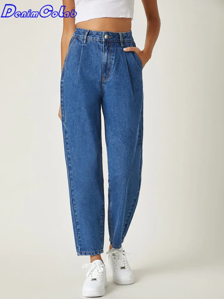 Модные женские джинсы DenimColab с высокой талией 2022, свободные шаровары, женская уличная одежда, джинсы-бойфренды, повседневные женские джинсы
Модные женские джинсы DenimColab с высокой талией 2022, свободные шаровары, женская уличная одежда, джинсы-бойфренды, повседневные женские джинсы
