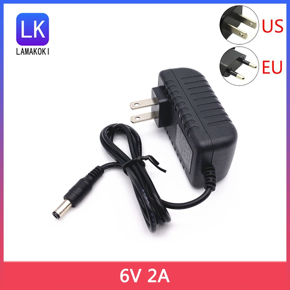 6V 2A Video Recorder LED Switching Power Adapter Massage Chair Fan Motor 6V 2000MA Universal Charger
6V 2A Video Recorder LED Switching Power Adapter Massage Chair Fan Motor 6V 2000MA Universal Charger