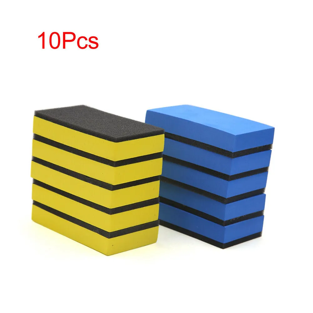 10pcs Car Polishing Pad Universal Compound EVA Car Vehicle Waxing Polishing Pads Buffing Tool 7*5*1.5cm
10pcs Car Polishing Pad Universal Compound EVA Car Vehicle Waxing Polishing Pads Buffing Tool 7*5*1.5cm