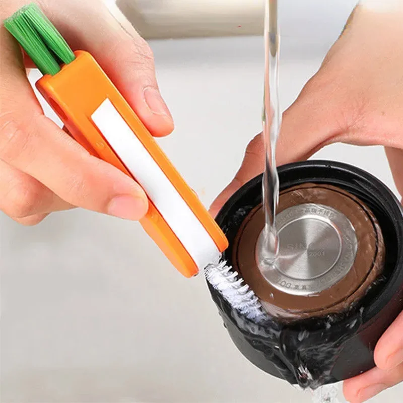 3-in-1 Cup Cover Lid Cleaning Brush Multifunctional Bottle Gap Cleaner Brushes Household Mini U-shaped Silicone Cups Brush Tools
3-in-1 Cup Cover Lid Cleaning Brush Multifunctional Bottle Gap Cleaner Brushes Household Mini U-shaped Silicone Cups Brush Tools
