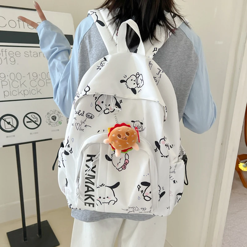 Sanrio Pochacco Cartoon Kids Schoolbag Fashion Anime Printed Backpack Large Capacity Lightweight Casual Travel Bag Birthday Gift
Sanrio Pochacco Cartoon Kids Schoolbag Fashion Anime Printed Backpack Large Capacity Lightweight Casual Travel Bag Birthday Gift