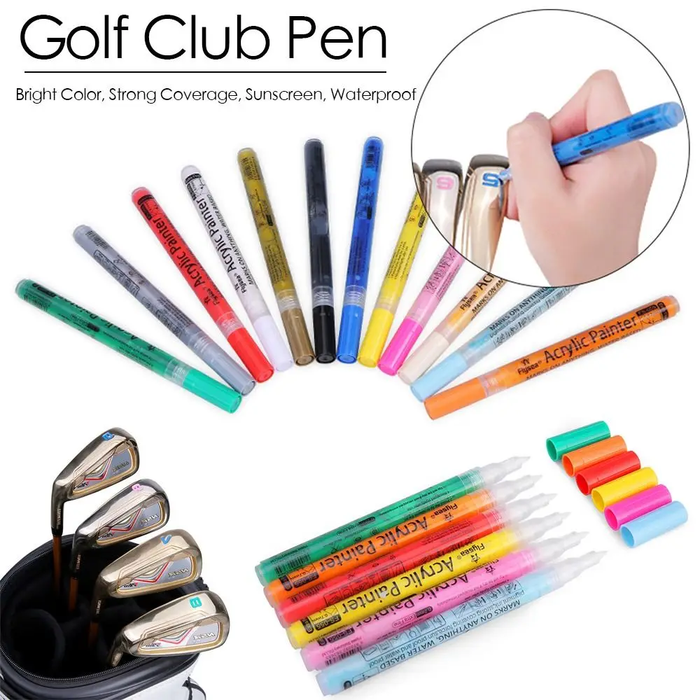 Multicolor Golf Accesoires Covering Power Waterproof Ink Pen Acrylic Painter Golf Club Pen Color Changing Pen
Multicolor Golf Accesoires Covering Power Waterproof Ink Pen Acrylic Painter Golf Club Pen Color Changing Pen
