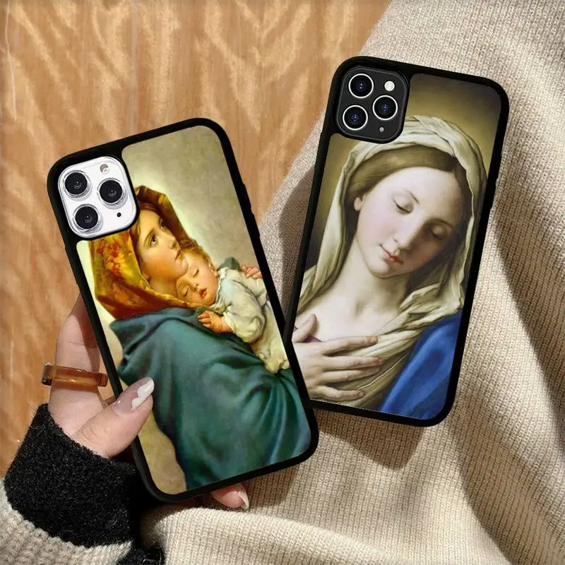 MaiYaCa Virgin Mary Phone Case Silicone PC+TPU Case for iPhone 11 12 13 Pro Max 8 7 6 Plus X SE XR Hard Fundas
MaiYaCa Virgin Mary Phone Case Silicone PC+TPU Case for iPhone 11 12 13 Pro Max 8 7 6 Plus X SE XR Hard Fundas