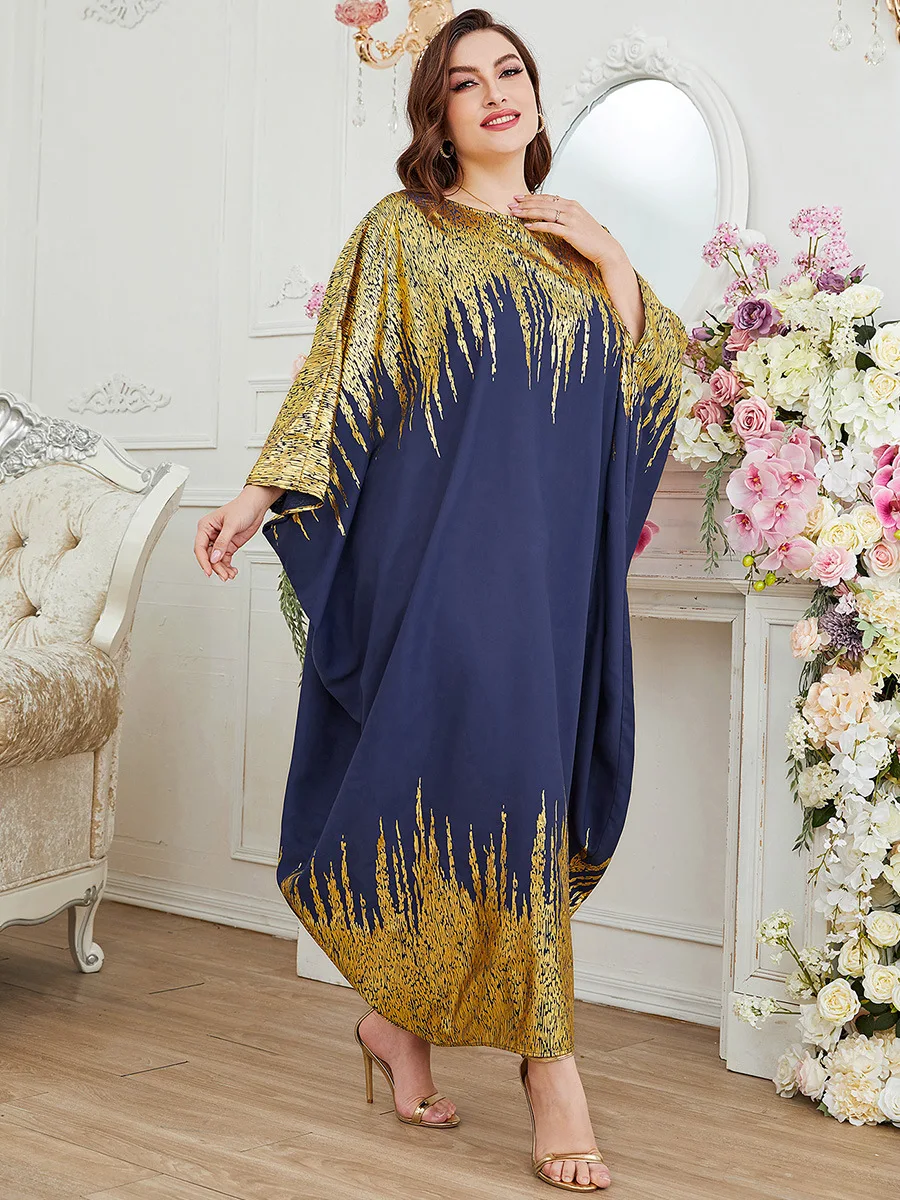 Summer Fashion Style Muslim Women Printing Long Sleeve O-neck Polyester Long Dress Muslim Abaya Maxi Dresses for Women
Summer Fashion Style Muslim Women Printing Long Sleeve O-neck Polyester Long Dress Muslim Abaya Maxi Dresses for Women