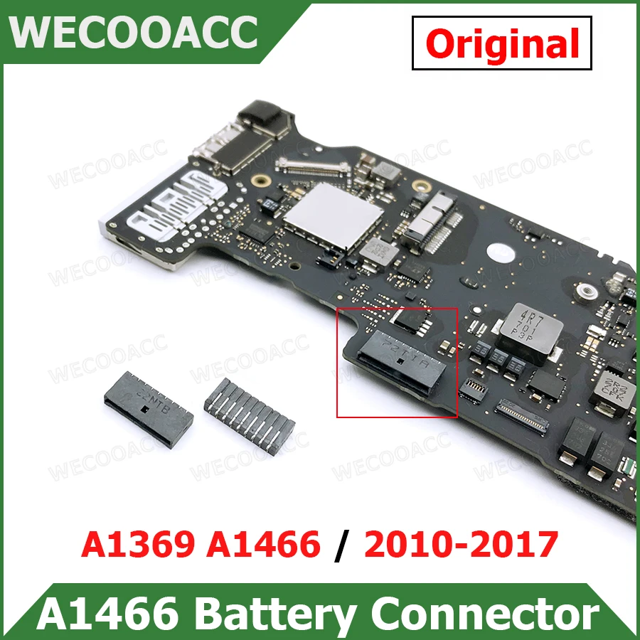 Original Battery Connector Soldered on Motherboard for Macbook Air 13" A1466 A1369 Motherboard Repaired
Original Battery Connector Soldered on Motherboard for Macbook Air 13" A1466 A1369 Motherboard Repaired