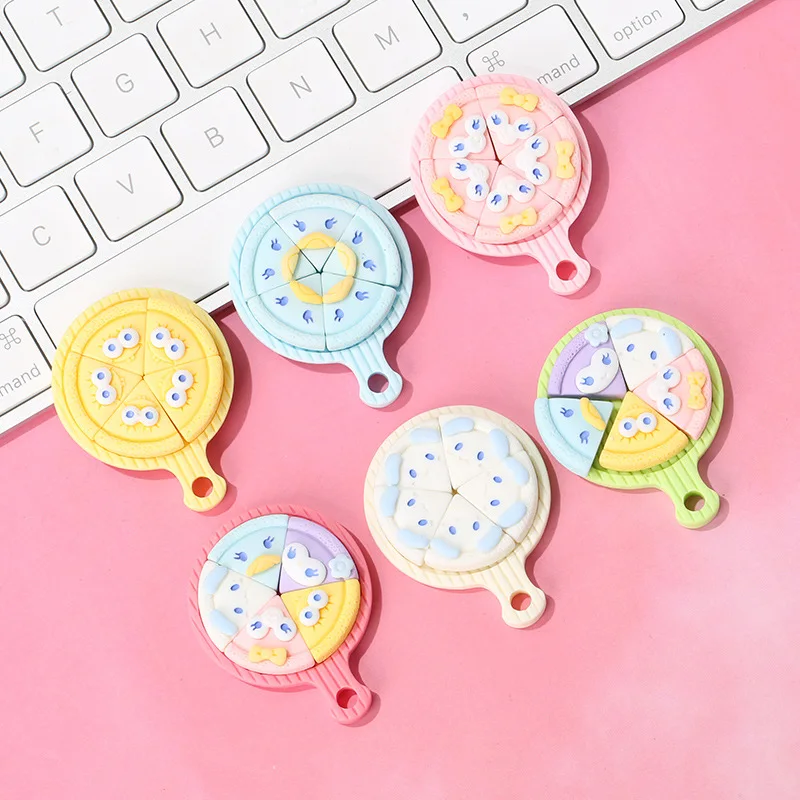 10Pcs Mixed Cute Pizza Resin Flat Back Cabochon Scrapbook 45mm Kawaii DIY Embellishments Jewelry Making Accessories Pizza Foods
10Pcs Mixed Cute Pizza Resin Flat Back Cabochon Scrapbook 45mm Kawaii DIY Embellishments Jewelry Making Accessories Pizza Foods