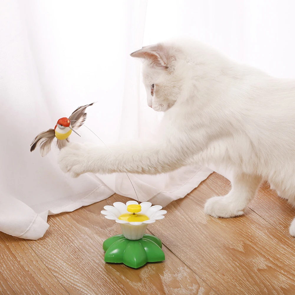 Automatic Bird Colorful Butterfly Teaser Cat Toy Pet Dog Trainning Random Color for Kitten Toy Supplies Accessories
Automatic Bird Colorful Butterfly Teaser Cat Toy Pet Dog Trainning Random Color for Kitten Toy Supplies Accessories