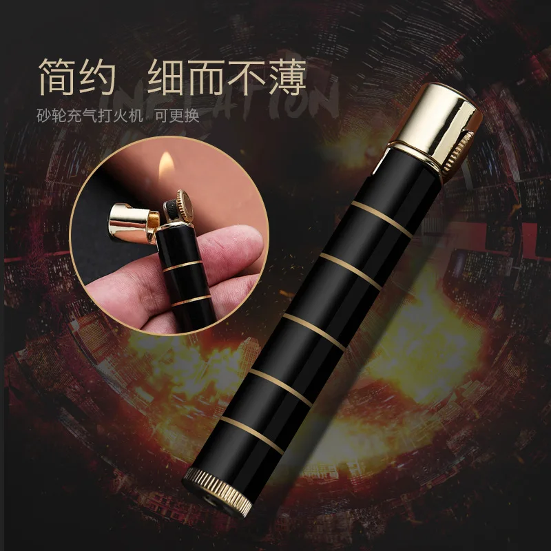 Baicheng мини-индивидуальная креативная надувная Зажигалка для сигарет, цилиндрическая металлическая зеркальная Мужская зажигалка для сигаре...
Baicheng мини-индивидуальная креативная надувная Зажигалка для сигарет, цилиндрическая металлическая зеркальная Мужская зажигалка для сигаре...