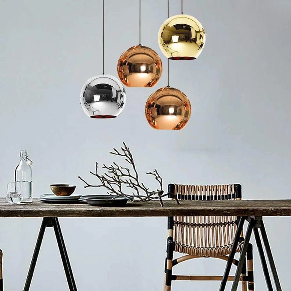 35CM Creative Round Glass Ball Pendant Lights Pendant Lamp Loft Ceiling Lamp for Aisle Home Kitchen Island Warehouse Bar
35CM Creative Round Glass Ball Pendant Lights Pendant Lamp Loft Ceiling Lamp for Aisle Home Kitchen Island Warehouse Bar