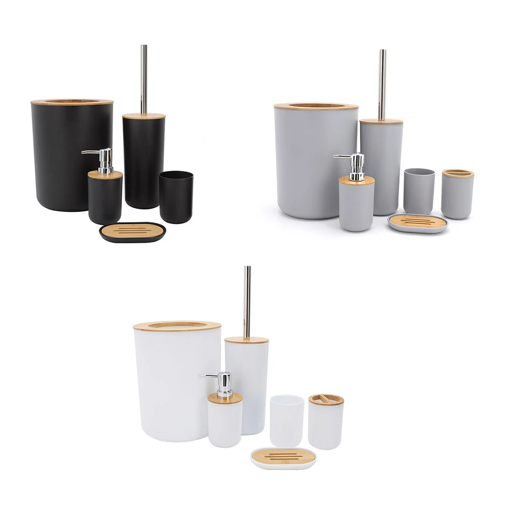 Modern Bathroom Supplies Set Shower Gel Squeeze Pump Bottle Toothbrush Toothpaste Storage Rack Soap Dish Bampoo Toiletbrush Home
Modern Bathroom Supplies Set Shower Gel Squeeze Pump Bottle Toothbrush Toothpaste Storage Rack Soap Dish Bampoo Toiletbrush Home