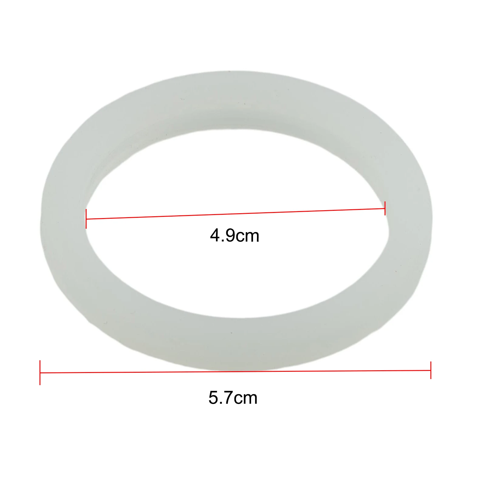 For DeLonghi Dedica Filter Holder Gasket O-Ring 57mm O-ring Brewing Support Sealing Ring Brewing Holder For Espresso Machines
For DeLonghi Dedica Filter Holder Gasket O-Ring 57mm O-ring Brewing Support Sealing Ring Brewing Holder For Espresso Machines