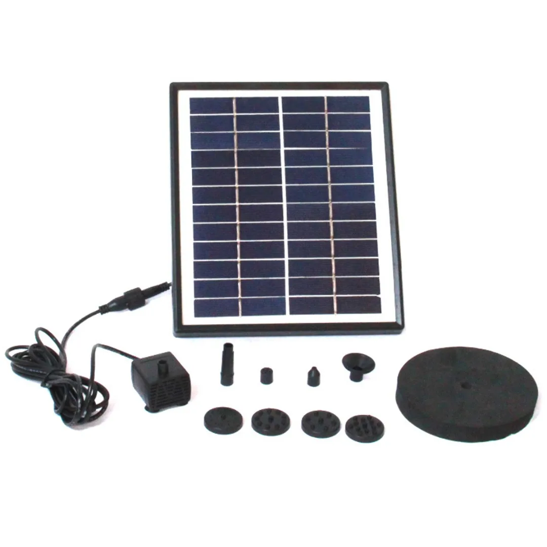 1 шт., водяной насос на солнечной батарее, 10 в/2,5 Вт 
1 шт., водяной насос на солнечной батарее, 10 в/2,5 Вт