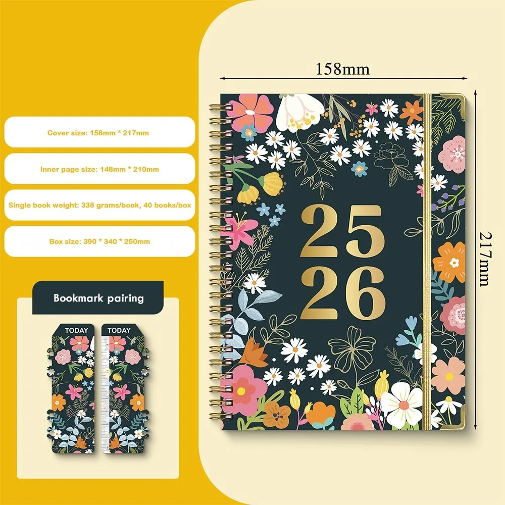 Высококачественный планировщик A5 2025-2026 Еженедельный и ежемесячный повестка дня Академический планировщик Ежемесячные вкладки JUL.2025 - блокнот JUN.2026
Высококачественный планировщик A5 2025-2026 Еженедельный и ежемесячный повестка дня Академический планировщик Ежемесячные вкладки JUL.2025 - блокнот JUN.2026