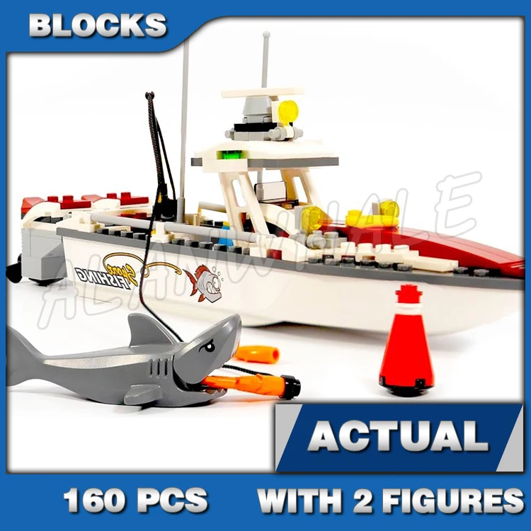 160pcs Town Great Vehicles Fishing Boat Outboard Motors Spinning Propellers 10646 Building Blocks Set Compatible with Model
160pcs Town Great Vehicles Fishing Boat Outboard Motors Spinning Propellers 10646 Building Blocks Set Compatible with Model