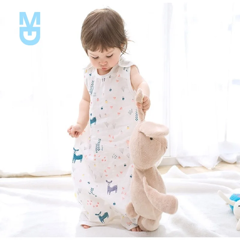New 0-4 Years Muslin Cotton Children Sleeping Bag Baby Sleeping Bag Sleeveless Sleepware Kid's Sleepsack Baby Anti Kick Quilt Su
New 0-4 Years Muslin Cotton Children Sleeping Bag Baby Sleeping Bag Sleeveless Sleepware Kid's Sleepsack Baby Anti Kick Quilt Su