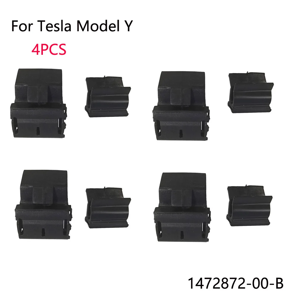 4pcs For Tesla Model Y 2020-2021 Car Front Bumper Box Buckle Hood Trunk Clip Plastic Black #1472872-00-B Car Hood Trunk Clip
4pcs For Tesla Model Y 2020-2021 Car Front Bumper Box Buckle Hood Trunk Clip Plastic Black #1472872-00-B Car Hood Trunk Clip