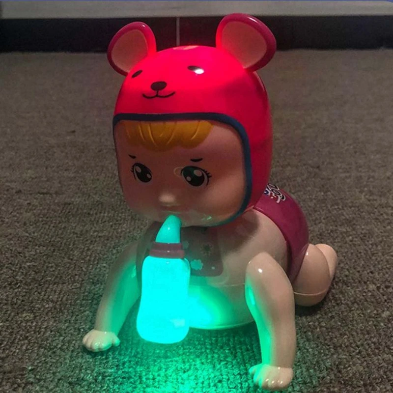 Маленькие милые Детские обучающие игрушки для ползания, развивающие игрушки для малышей 6-12 месяцев, Электрический ползание для малышей
Маленькие милые Детские обучающие игрушки для ползания, развивающие игрушки для малышей 6-12 месяцев, Электрический ползание для малышей