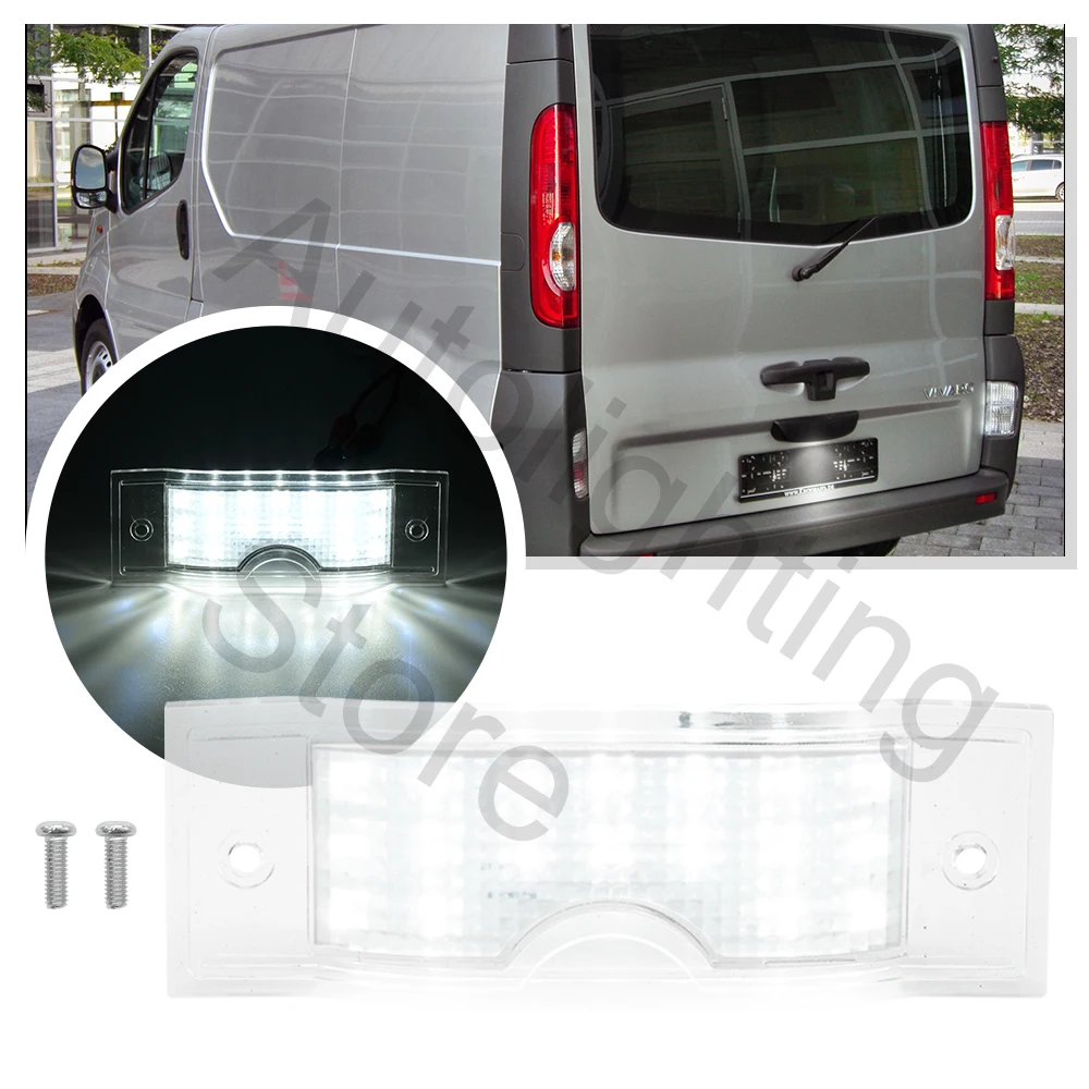 1P Canbus Rear Led License Number Plate Light For Opel Vauxhall Vivaro A B 2001-2019 Renault Trafic II Nissan Primastar NV300
1P Canbus Rear Led License Number Plate Light For Opel Vauxhall Vivaro A B 2001-2019 Renault Trafic II Nissan Primastar NV300