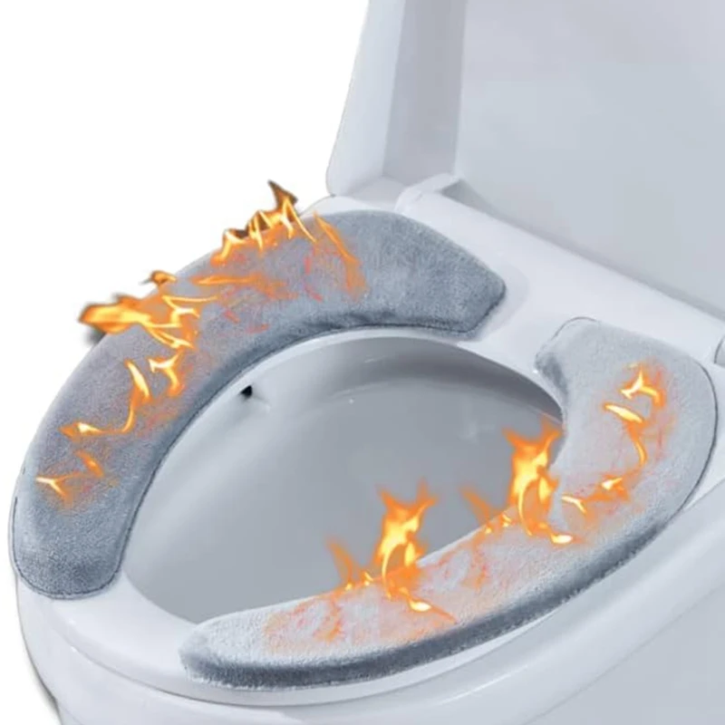 Warm Cushioned Toilet Seat Cover Reusable Toilet Seat Cover Toilet Memory Foam Cushion Pad 4 Set
Warm Cushioned Toilet Seat Cover Reusable Toilet Seat Cover Toilet Memory Foam Cushion Pad 4 Set