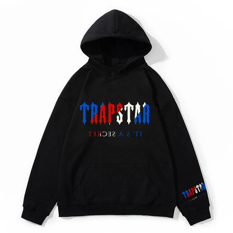 

New 2022 Men Women Hoodies 320g Heavy Fabric Cotton Trapstar London Harajuku Sweatshirt Hoody Clothes Oversized Male Streetwear