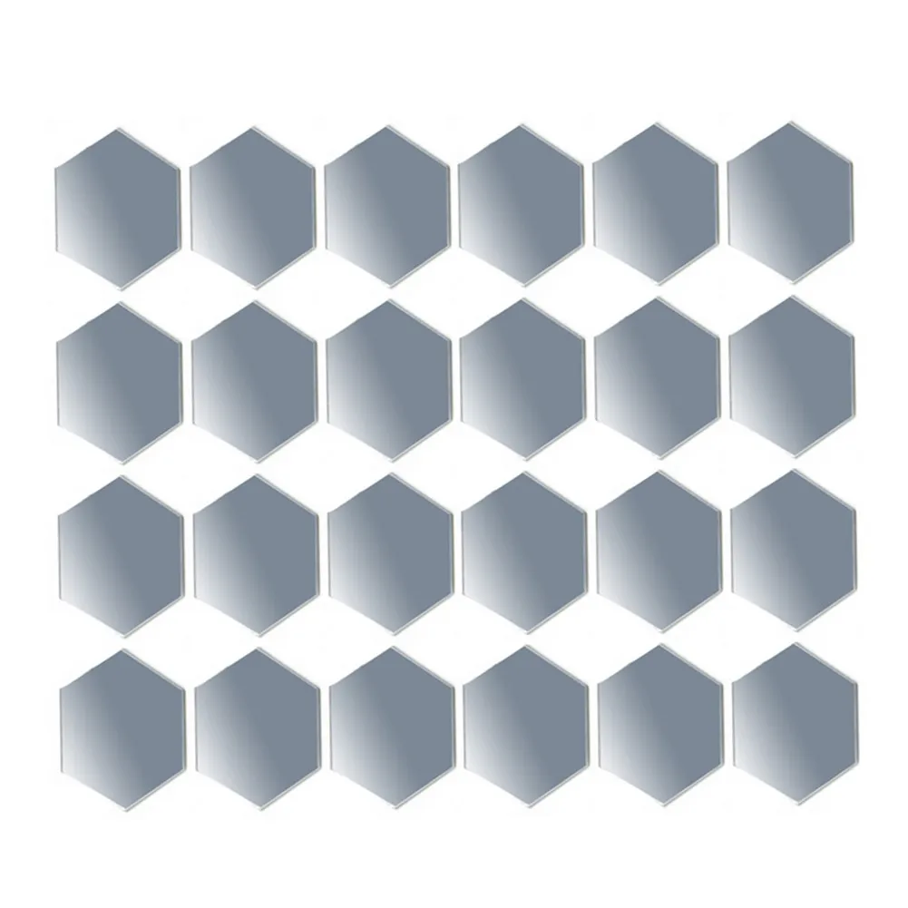 Hot New Stickers Mirror Mosaic Removable Self Adhesive Tile Bedroom Tiles Wall Decals Decor Hexagon Home 24Pcs
Hot New Stickers Mirror Mosaic Removable Self Adhesive Tile Bedroom Tiles Wall Decals Decor Hexagon Home 24Pcs