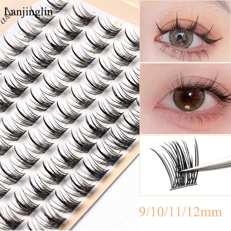 Lanjinglin 72 Bundles Single Cluster False Lashes Premade Volume Fans Individual Eyelash Segmented Natural Fake Lashes Extension
Lanjinglin 72 Bundles Single Cluster False Lashes Premade Volume Fans Individual Eyelash Segmented Natural Fake Lashes Extension