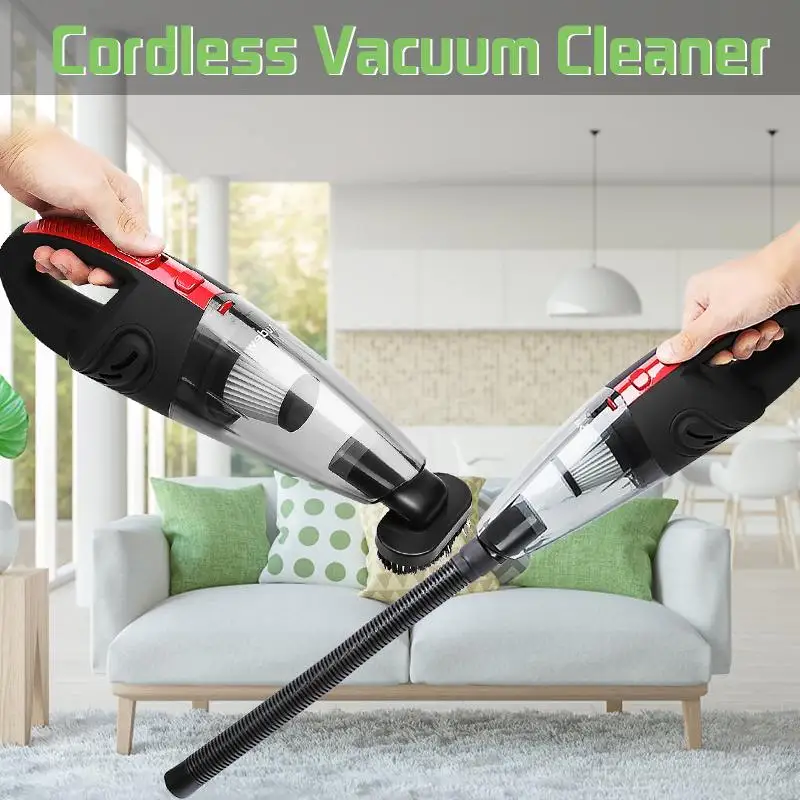 AUDEW 8pcs Wireless Vacuum Cleaner for Car Handheld 120W 4000pa Powerful Cyclone Suction Mini Portable Car Interior Cleaner
AUDEW 8pcs Wireless Vacuum Cleaner for Car Handheld 120W 4000pa Powerful Cyclone Suction Mini Portable Car Interior Cleaner