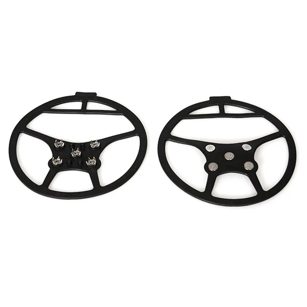 Скобы для ходьбы по снегу и льду, Нескользящие, 5 зубьев 
Скобы для ходьбы по снегу и льду, Нескользящие, 5 зубьев