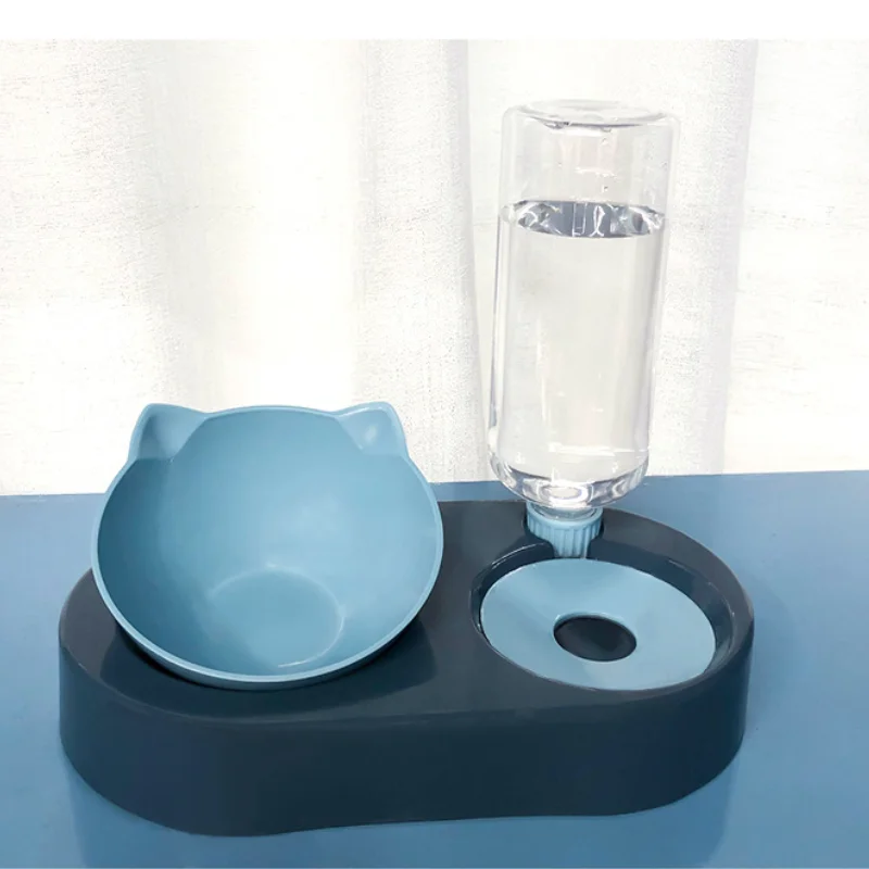 Dog Bowl with Stand Automatic Water Storage Dispenser Pet Cat Food Bowl 2-in-1 Splash-proof Water Container Elevated Removable
Dog Bowl with Stand Automatic Water Storage Dispenser Pet Cat Food Bowl 2-in-1 Splash-proof Water Container Elevated Removable