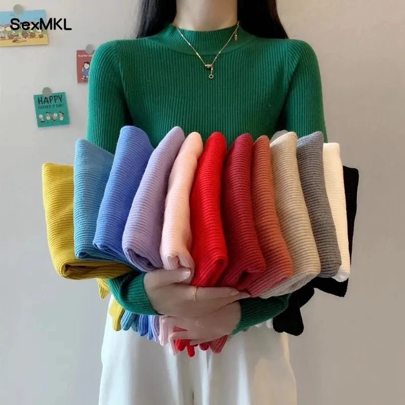 Turtleneck White Black Sweaters Women 2022 Winter Fashion Casual Knit Wear Pullovers Korean Clothes Slim Sexy Tops Pull Femme
Turtleneck White Black Sweaters Women 2022 Winter Fashion Casual Knit Wear Pullovers Korean Clothes Slim Sexy Tops Pull Femme