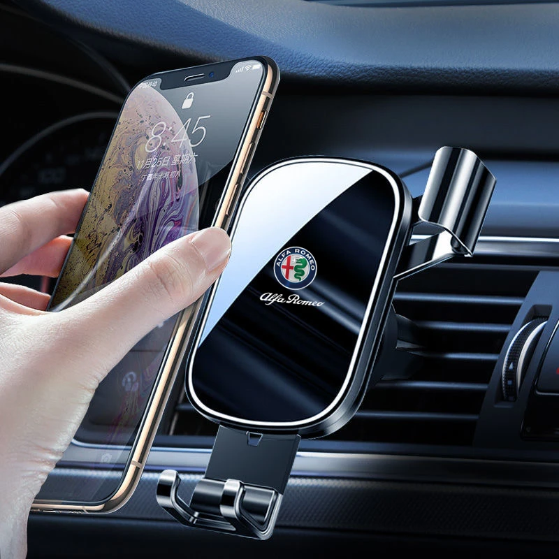Car Phone Holder Air Vent Clip Mount Mobile Phone Stand For Alfa Romeo Giulietta 159 Giulia 147 Mito 156 Spider 4C 8C
Car Phone Holder Air Vent Clip Mount Mobile Phone Stand For Alfa Romeo Giulietta 159 Giulia 147 Mito 156 Spider 4C 8C