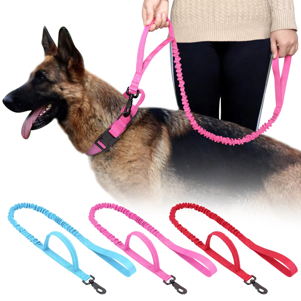 Tactical Bungee Dog Leash Nylon No-Pull Dog Training Leads Military Elastic Buffer Dog Leash For Medium Large Dogs Pet Red Blue
Tactical Bungee Dog Leash Nylon No-Pull Dog Training Leads Military Elastic Buffer Dog Leash For Medium Large Dogs Pet Red Blue