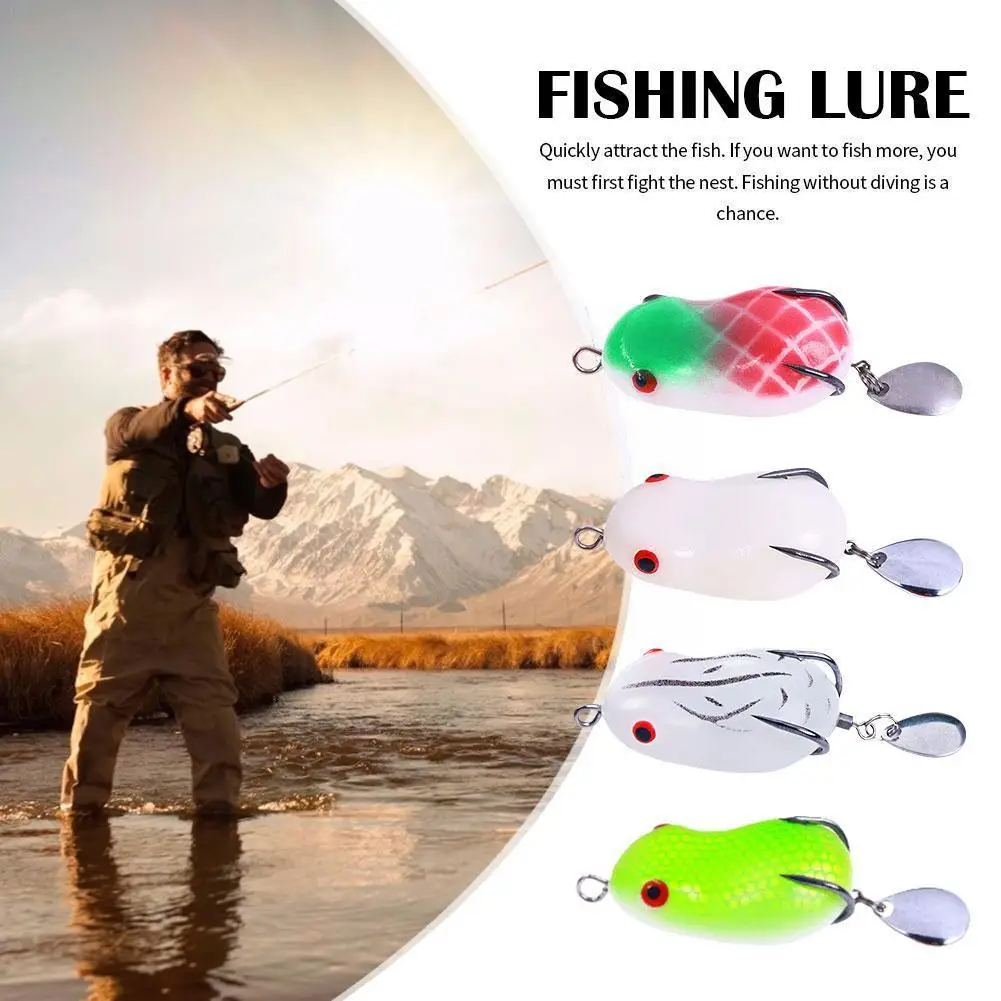 1pc Fishing Lure 2023 Model Of Froge Lure Artificial And Lures Fishing Material Soft Artificial 4.2cm/1.65in-8g Flexible Fi T4B2
1pc Fishing Lure 2023 Model Of Froge Lure Artificial And Lures Fishing Material Soft Artificial 4.2cm/1.65in-8g Flexible Fi T4B2