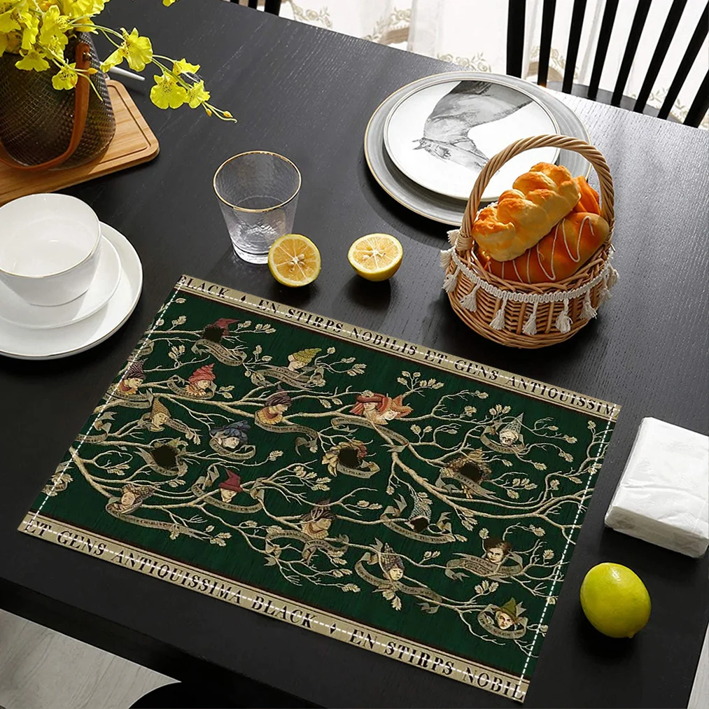 Льняные подставки Noble House of Black Family Tree
Льняные подставки Noble House of Black Family Tree