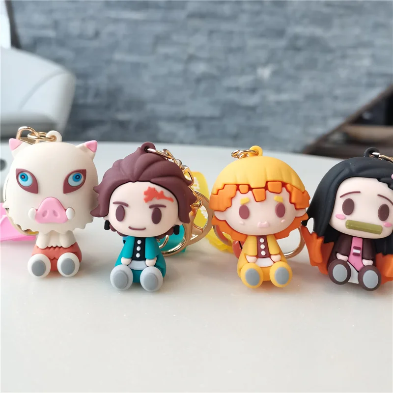 Anime Demon Slayer Kimetsu No Yaiba Keyring Silicone Q Version Figure Kamado Tanjirou Key Chains Kawaii Bag Car Keychain Pendant
Anime Demon Slayer Kimetsu No Yaiba Keyring Silicone Q Version Figure Kamado Tanjirou Key Chains Kawaii Bag Car Keychain Pendant