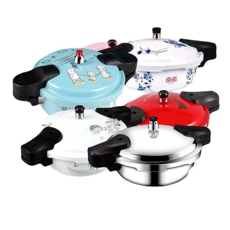 Multi-functional Pressure Cooker for Gas and Induction Cookers with Safety Features and Non-Stick Coating 
Multi-functional Pressure Cooker for Gas and Induction Cookers with Safety Features and Non-Stick Coating