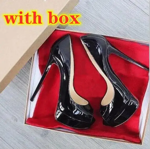 2022 Women Pumps Peep Toe Platform Sandals 14cm 16cm Super High Heel Shoes Nude Black Patent Leather Wedding Shoes 45 (BOX)
2022 Women Pumps Peep Toe Platform Sandals 14cm 16cm Super High Heel Shoes Nude Black Patent Leather Wedding Shoes 45 (BOX)