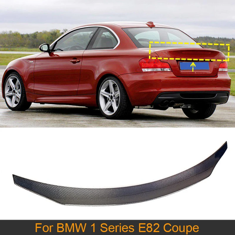 For E82 Car Rear Trunk Wing Spoiler For BMW 1 Series E82 Coupe 2007 - 2012 Rear Wing Spoiler Boot Lid Carbon Fiber
For E82 Car Rear Trunk Wing Spoiler For BMW 1 Series E82 Coupe 2007 - 2012 Rear Wing Spoiler Boot Lid Carbon Fiber